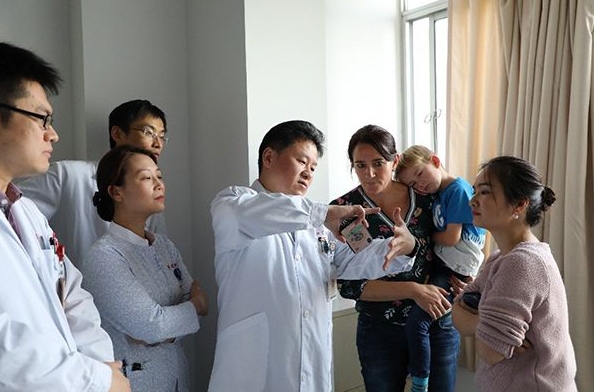 Sandra, a mother from Germany, found hope for her 5-year-old son, Felix, in a groundbreaking medical paper published by Chinese doctors.